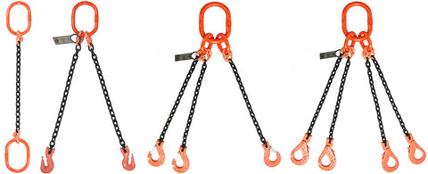 Alloy Chain Sling, 1-Leg, 2-Leg, 3-Leg & 4-Leg ~ DEALER - WiscoLift, Inc.