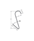 Alloy Steel S-Hooks, Style D