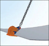 Crosby Plate Clamps for Thin Sheets, IPHOZ Horizontal, Cap .75-25 ton Per Pair - WiscoLift, Inc.