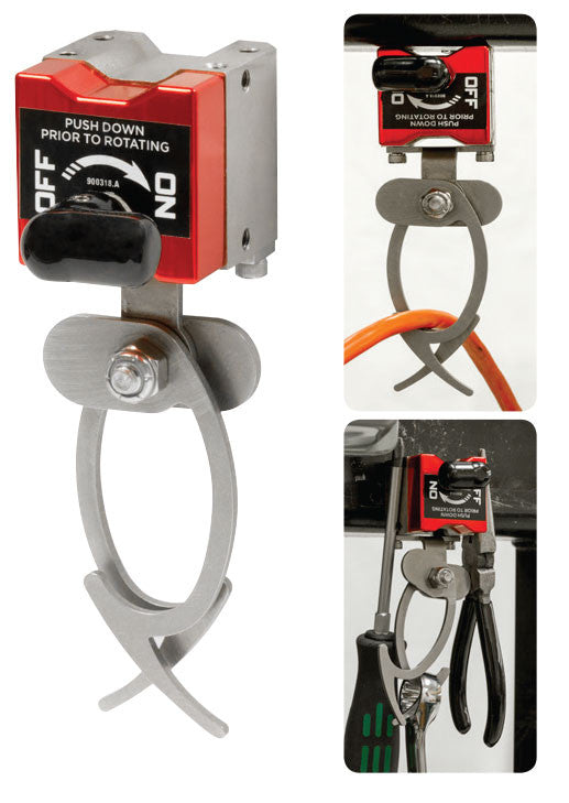 ON/OFF Magnetic Hooks, Capacity 15-110 Lbs Hold - WiscoLift, Inc.