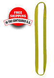 WiscoLift heavy duty rock lifting strap yellow rock handling sling with free shipping in the US