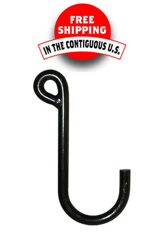 Industrial Lifting J-Hook, 5/8" with 3/4" Eye (1 left in stock) - WiscoLift, Inc.