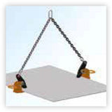 Crosby Lifting Clamps for securely handling and transporting flat plates with ease