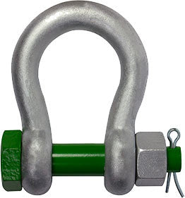 Van Beest Safety Bolt Anchor Shackle, Capacities .5-85 tons - WiscoLift, Inc.